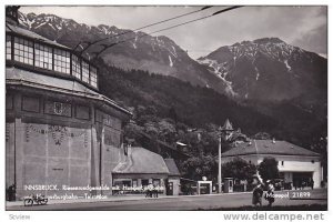 RP; INNSBRUCK, Riesenrundgemalde mit Hungerburgoahm und Hungerburgbahn, Talst...