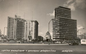 Vintage Postcard Latino Americana Y Recursos Hidraulicos Mexico MX