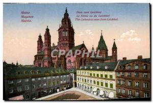 Old Postcard Mainz The Dome saw the Leichhof