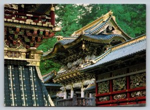 Toshogu Shrine NIKKO Japan 4x6 Vintage Postcard 0455