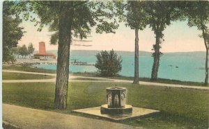 Chautauqua New York Woman's Club Albertype hand colored Postcard 21-13289