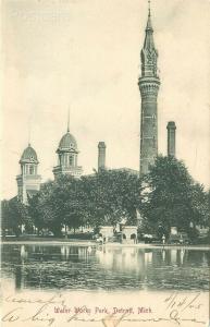 MI, Detroit, Michigan, Water Works Park, H.L. Woebler