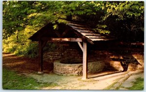 Postcard - Spring, Schoenbrunn Village - New Philadelphia, Ohio