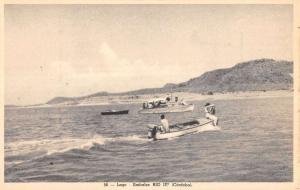 Cordoba Spain Motor Boats Racing Scenic Antique Postcard K18621