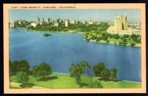 California OAKLAND Lake Merritt Linen