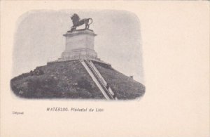 Belgium Waterloo Piedestal du Lion