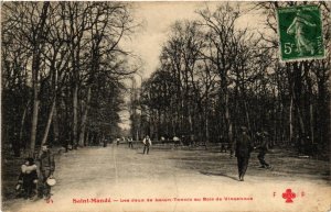 CPA SAINT-MANDE Le Jeux de Lawn-Tennis au Bois de Vincennes. (509455)