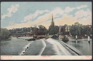 Buckinghamshire Postcard - View of Marlow   DP729