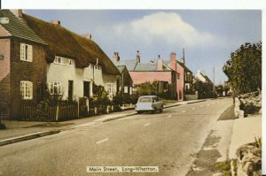 Leicestershire Postcard - Main Street - Long Whatton - Leicester - Ref 8319A