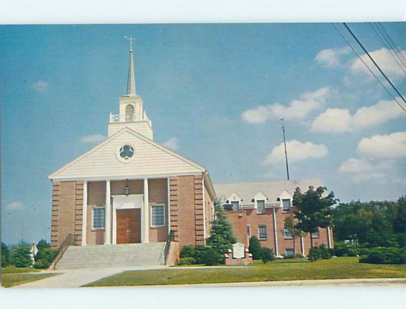 Unused Pre-1980 CHURCH SCENE Milford Delaware DE p3800@