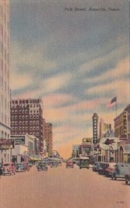 Texas Amarillo Polk Street Coca Cola Sign