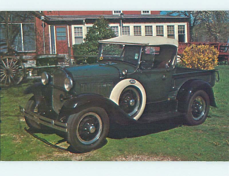 1975 postcard FORD 1930 MODEL A ROADSTER PICKUP hn5134