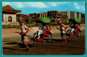 Hong Kong - Rickshaw Pullers - [FG-430]