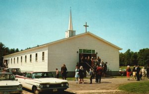 Vintage Postcard St. Frederick's Roman Catholic Church Kingston NH New Hampshire