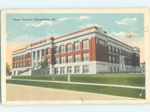 Pre-Chrome HIGH SCHOOL SCENE Champaign Illinois IL AG6643