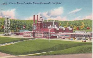 Virginia Martinsville View Of Dupont's Nylon Plant