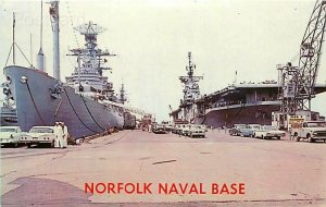 VA, Virginia, Norfolk, Military Naval Base, Dexter Press No. 48110-B