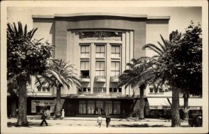 Sidi-bel-Abbes Algeria Le Theatre Theater Real Photo Vintage Postcard