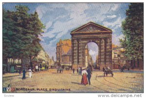 Street Scene, Place D'Aquitaine, BORDEAUX (Gironde), France, 1900-1910s