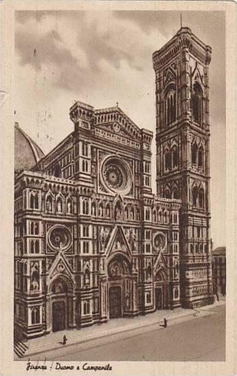 Italy Firenze Duomo e Campanile