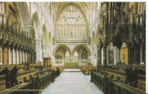 Devon Postcard - The Choir and Chancel - Exeter Cathedral - Ref ZZ4649