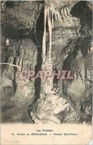 Old Postcard Betharram Caves Saint Pierre Twist