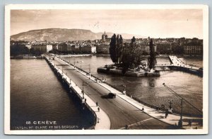 RPPC Geneve  Switzerland  Real Photo  Postcard