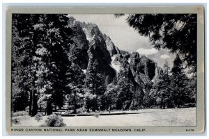 c1960s Kings Canyon Highway River Fresno County California CA Unposted Postcard