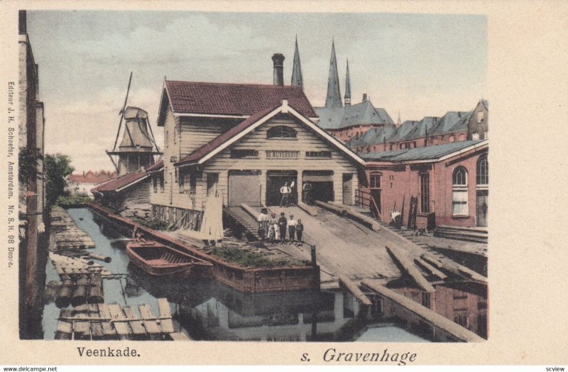 S'GRAVENHAGE, Netherlands, 1900-10s ; Veenkade