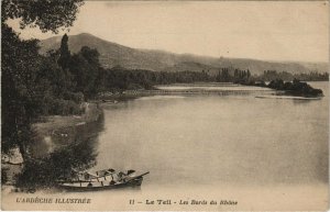 CPA LE TEIL - Les Bords du Rhone (142457)