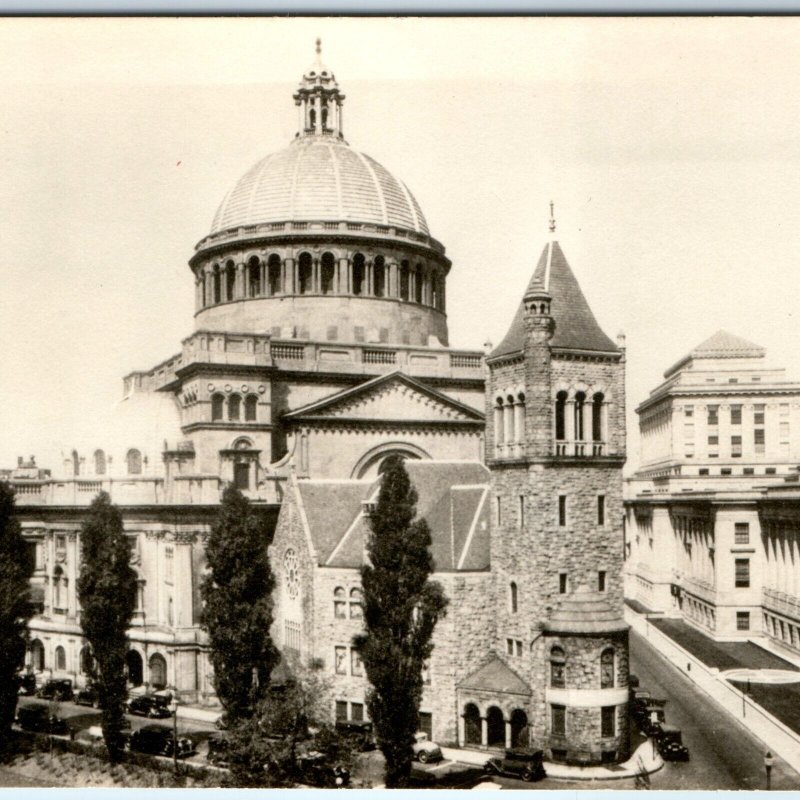 1934 Boston, MA RPPC First Church of Christ Christian Science Publishing PC A106