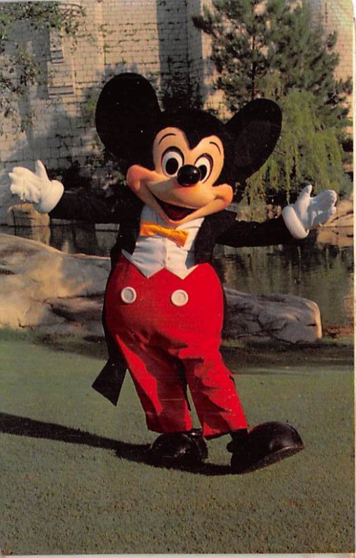 Welcome Mickey Mouse Disneyland, CA, USA Disney Unused 