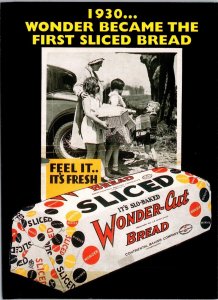 Advertising, Wonder Bread Modern Postcard Q56