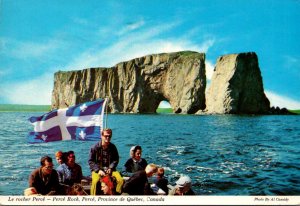 Canada Quebec Perce Rock As Seen From The Excursion Boats 1978