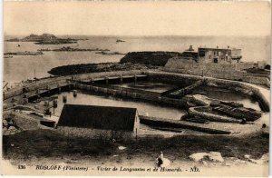 CPA Roscoff- Vivier de Langoustes et de Homards FRANCE (1026215)