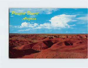 Postcard Painted Desert, Arizona