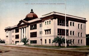 Grant Grammar School, Oakland California Vintage Postcard G02