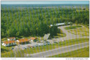Canada Aerial View French River Trading Post & Motel French River Ontario
