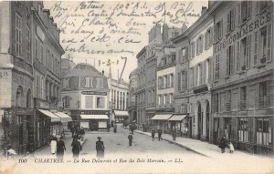 br107455 la rue delacroix et rue du bois merrian chartres france