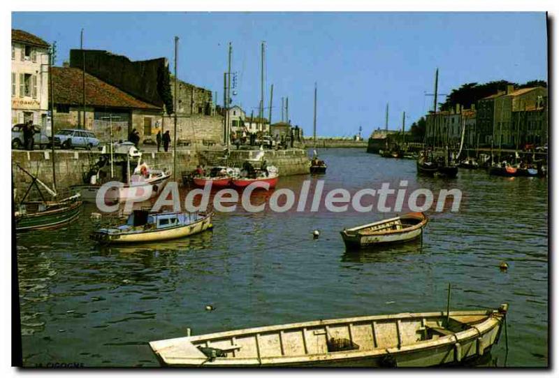 Postcard Modern Ile De Re In The Port Of Saint Martin