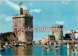 Postcard Modern Aunis La Rochelle (Chte Mrs.) Saint Nicolas Tower and the Tow...