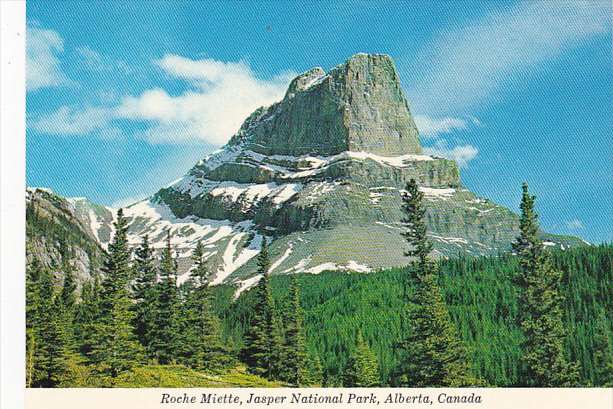 Canada Roche Miette Jasper National Park Alberta