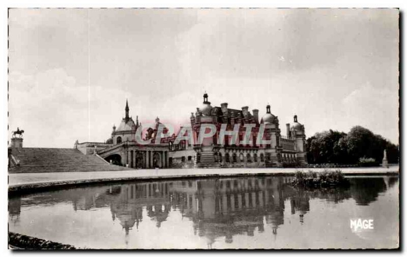 Modern Postcard Chantilly Chateau Grand Staircase La Gerbe