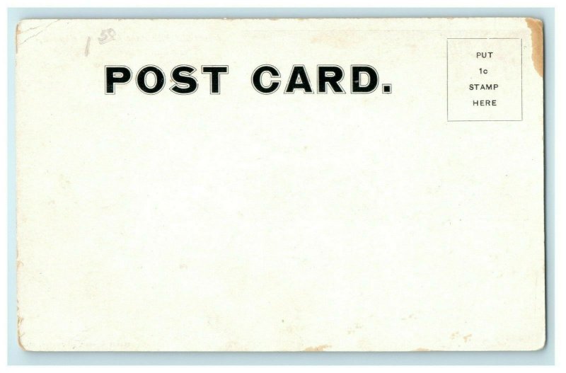 c1905 Immanuel Protestant Episcopal Church New Castle Delaware DE Postcard