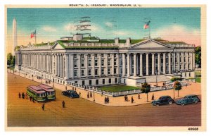 Postcard Washington DC - US Treasury