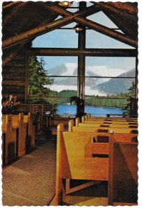 Chapel by the Lake Auke Bay Alaska Mendenhall Glacier in Background  4 by 6