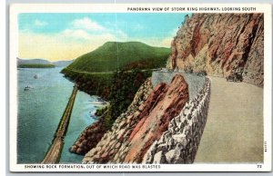 Storm King Road Alsong Hudson River New York NY UNP WB Postcard  V21