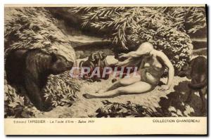Postcard Old Edmond Tapissier Blame d & # 1931 Fair 39eve Chantereau Bear Monkey