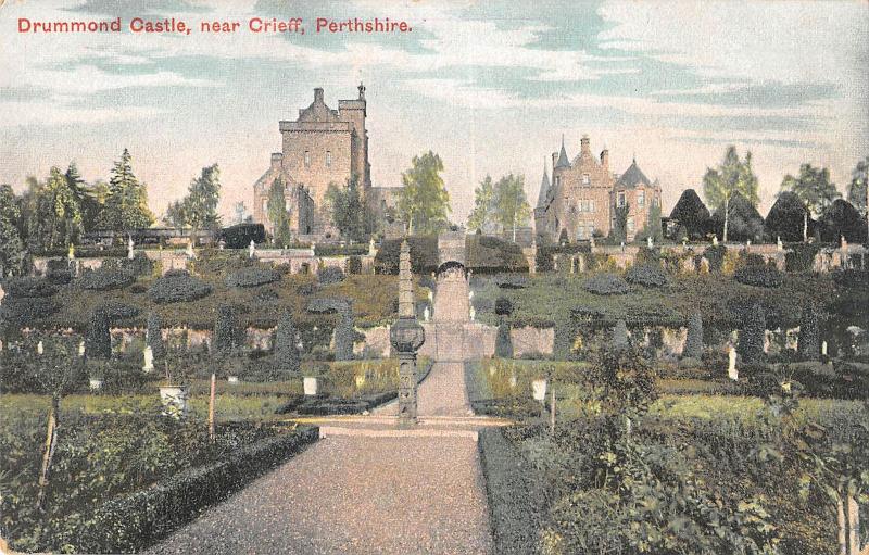 uk19255 drummond castle near crieff perthshire scotland uk