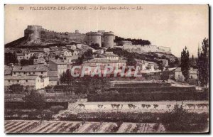 Old Postcard Villeneuve Avignon The Fort Saint-André